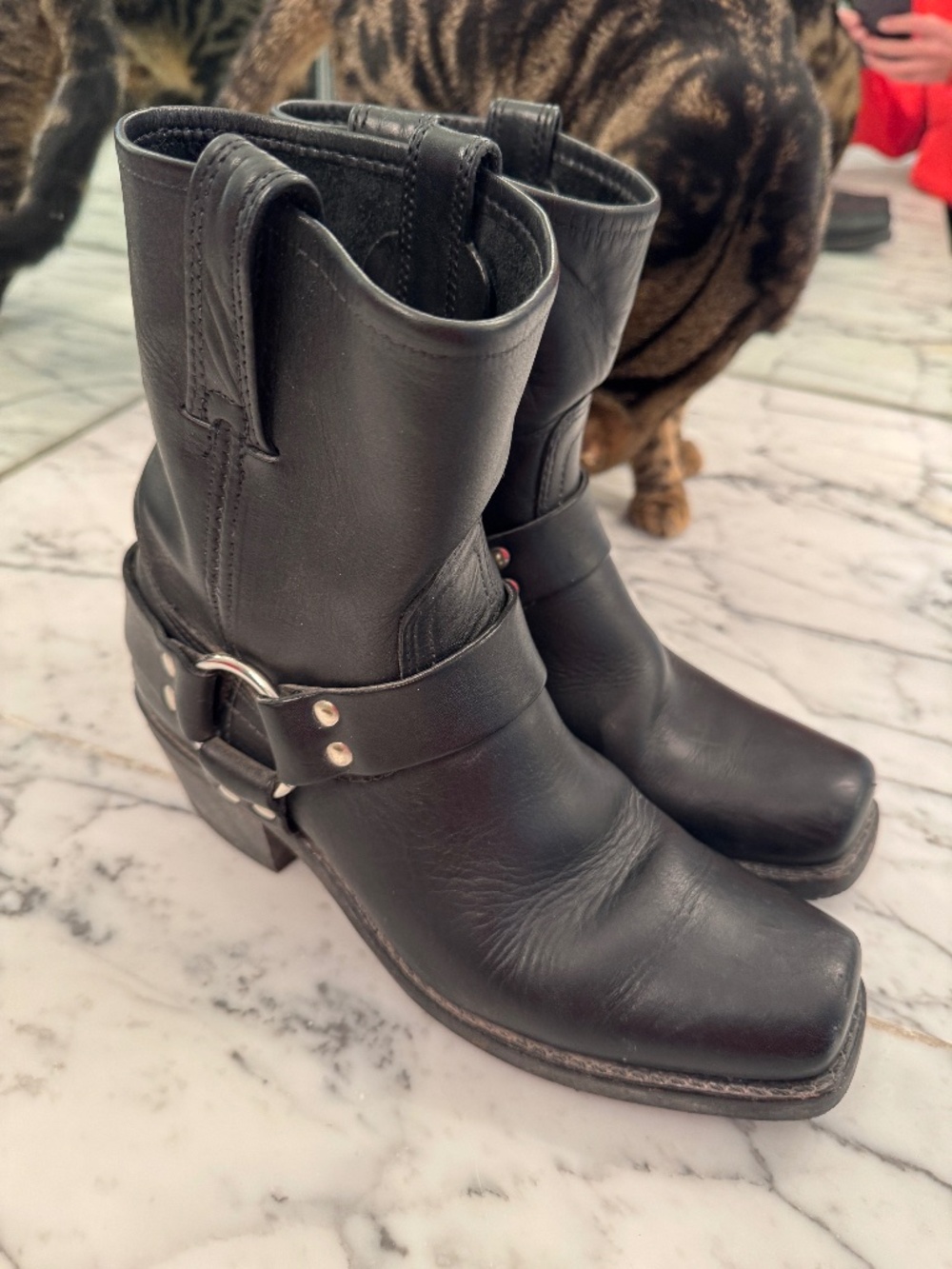 Frye Harness Boots 8R